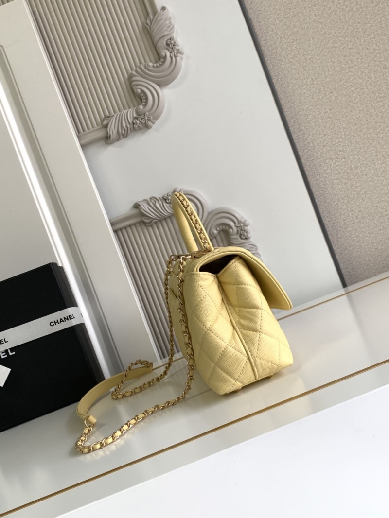 Ch**el top handle bags
